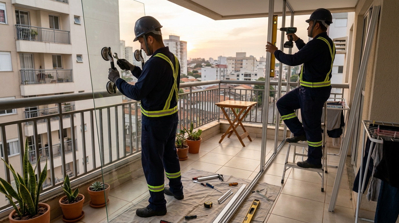 Divisórias em Vidro em Jundiaí‑SP