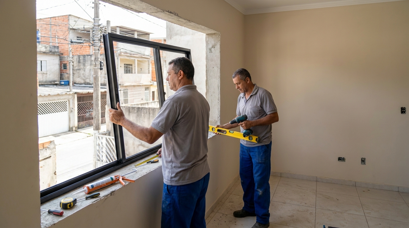 Esquadrias de Alumínio em Jundiaí‑SP